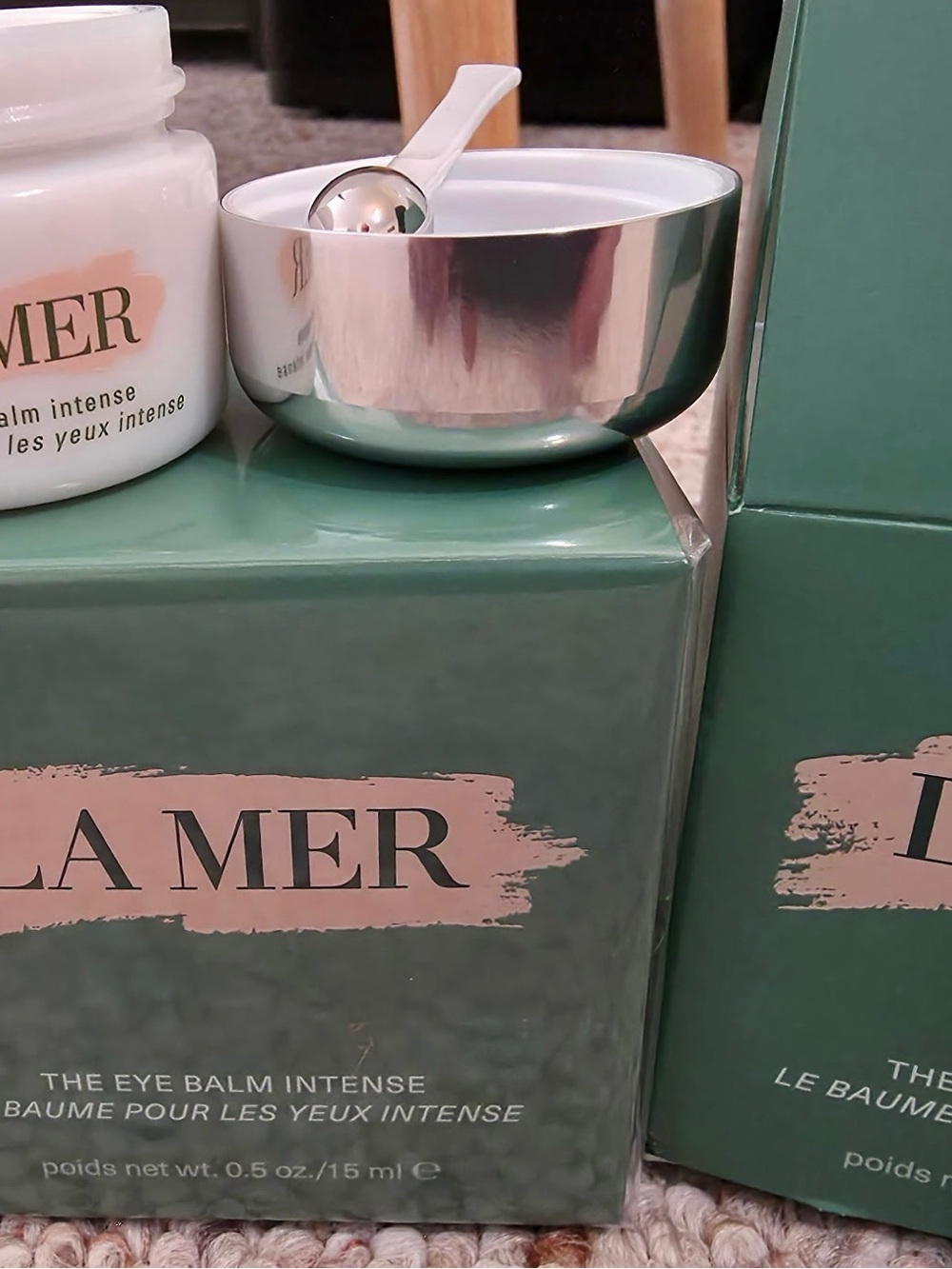 La Mer Eye Balm Intense in Green Packaging